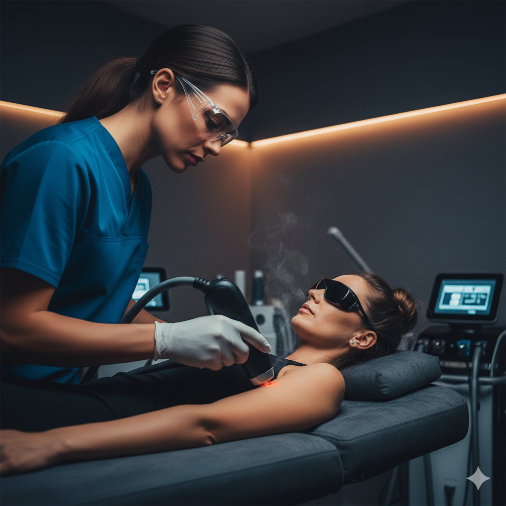 Laser treatment results 2