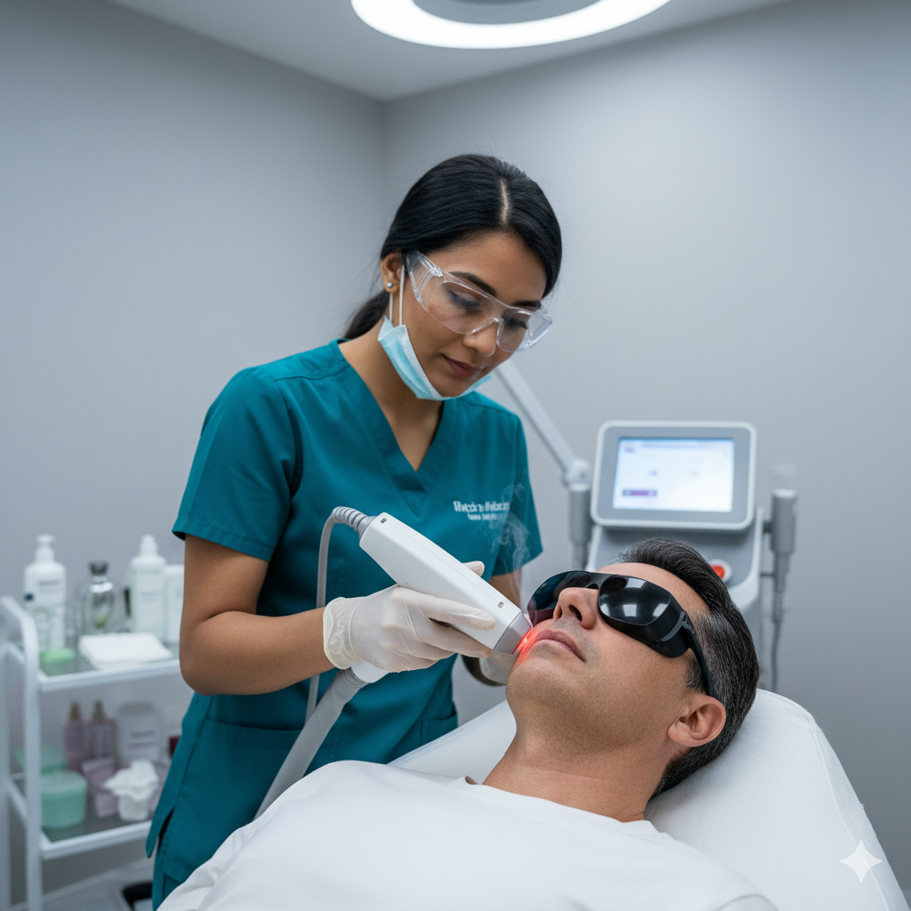 Laser treatment results 3