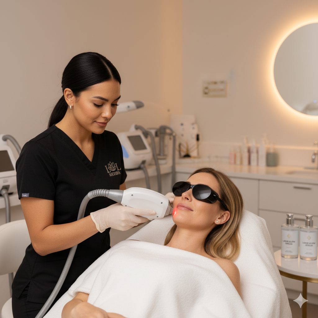 Laser treatment results 1