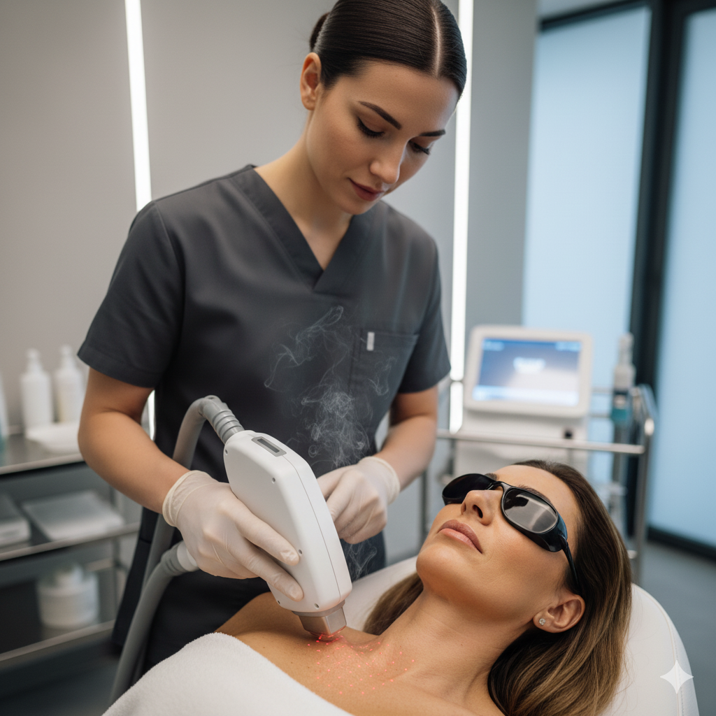 Laser treatment results 1